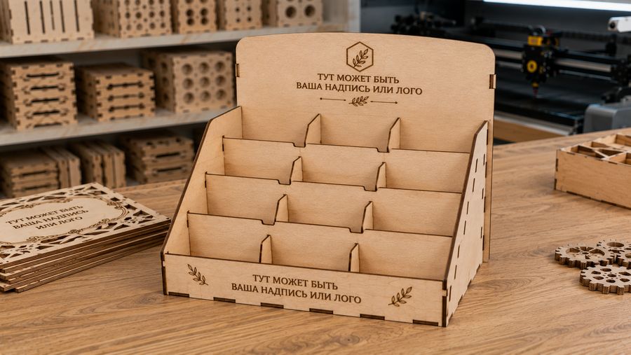 Держатель / подставка под продукцию на полке